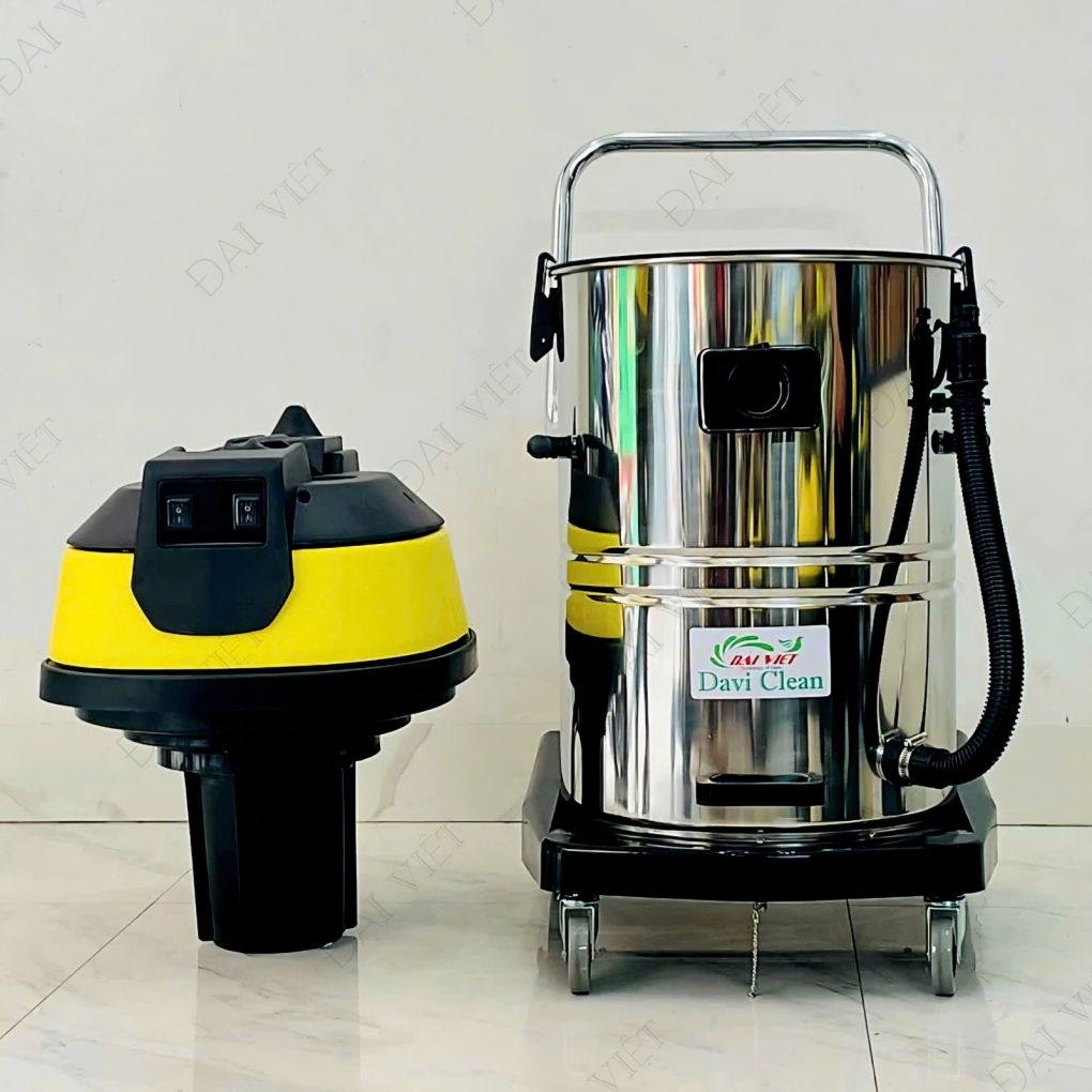 Máy Hút Bụi Nước Công Nghiệp và Nhà Xưởng 60 Lít (3600W) Model: DV2-60JP - [1 Lõi Lọc]